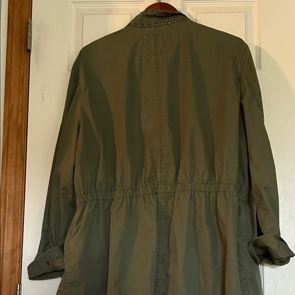 NWOT- GAP Women's Utility Jacket in Olive Green - Picture 6 of 6